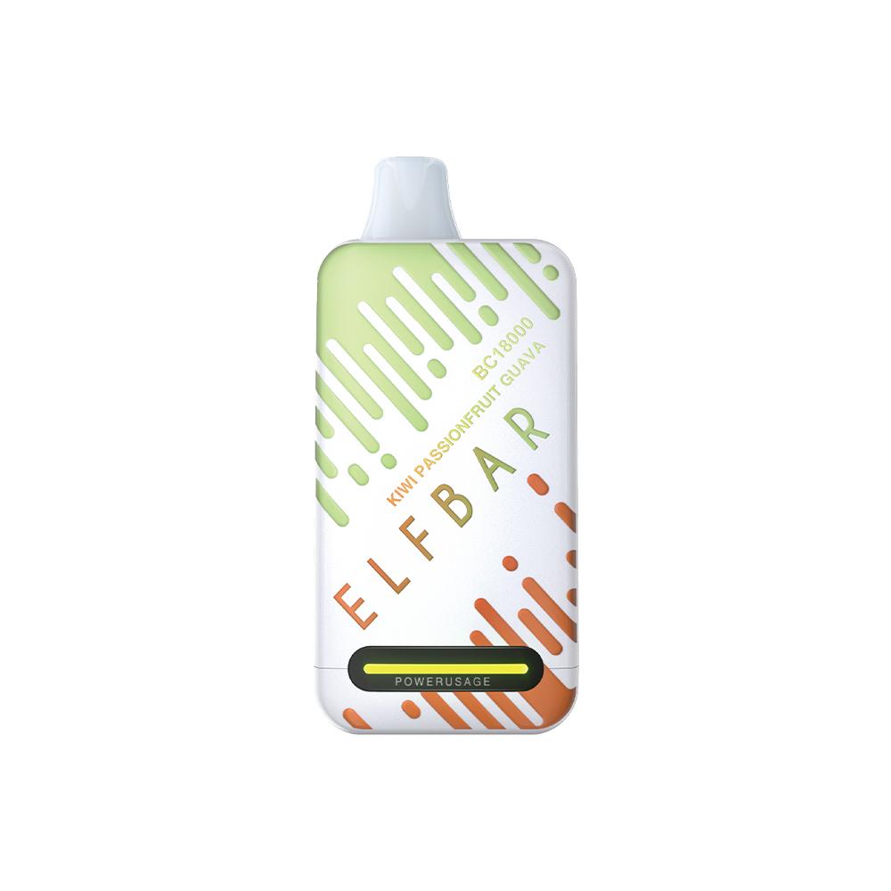 elfbar kiwi passionfruit guava bc18000